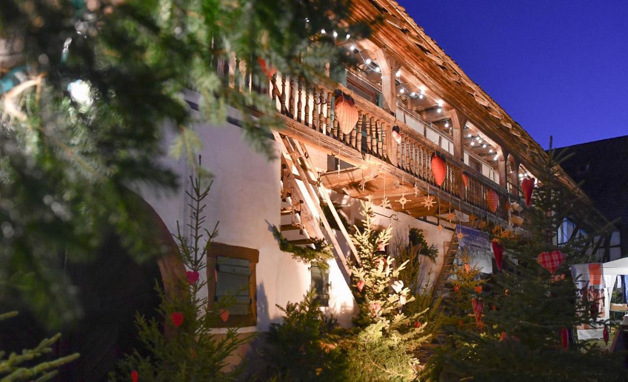 Chambres D'Hotes De Charme A La Ferme Freysz Quatzenheim Bagian luar foto