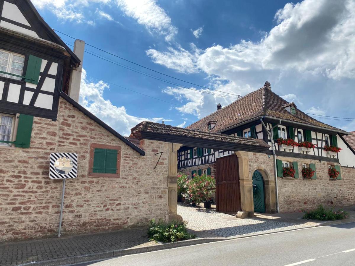 Chambres D'Hotes De Charme A La Ferme Freysz Quatzenheim Bagian luar foto